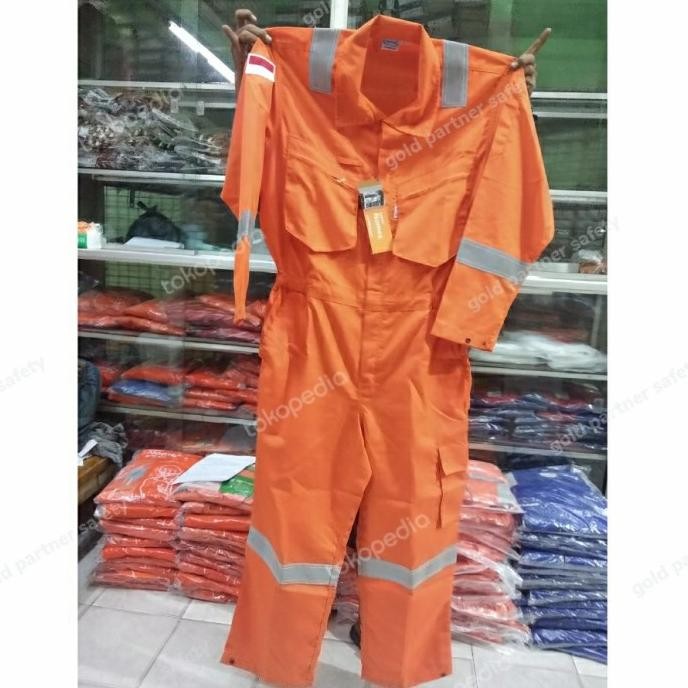 Wearpack Coverall Flemings Nomex Iiia Dupont 4,5 Oz Bahan Nomex Asli New Stok