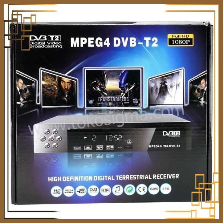[TPK] MPEG4 DVB-T2 TV TUNER DIGITAL USB PLAYER / RECORDER