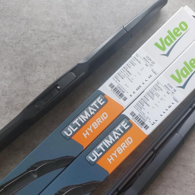 Wiper Hybrid Valeo First Ukuran 14 16 18 19 20 21 22 24 26 28 Inch
