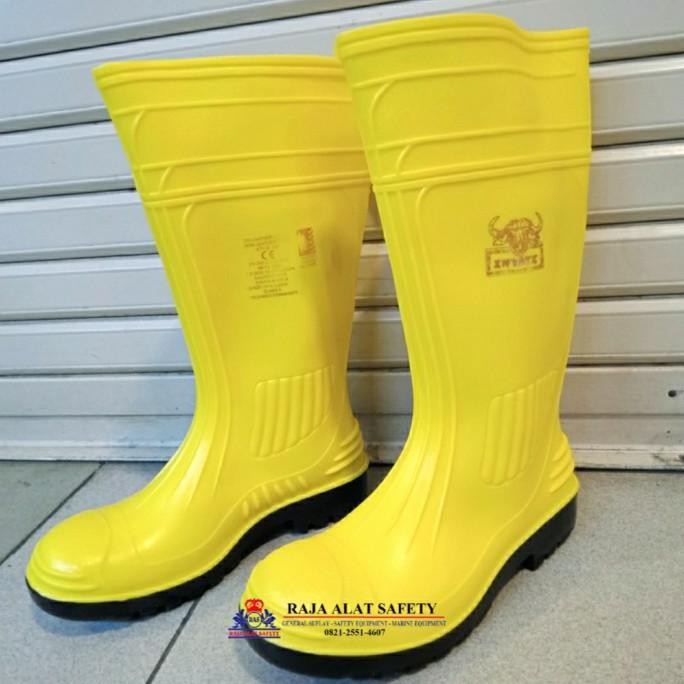 Sepatu Safety Boot Inyati Original / Sepatu Boot Safety Inyati Wayna New Stok