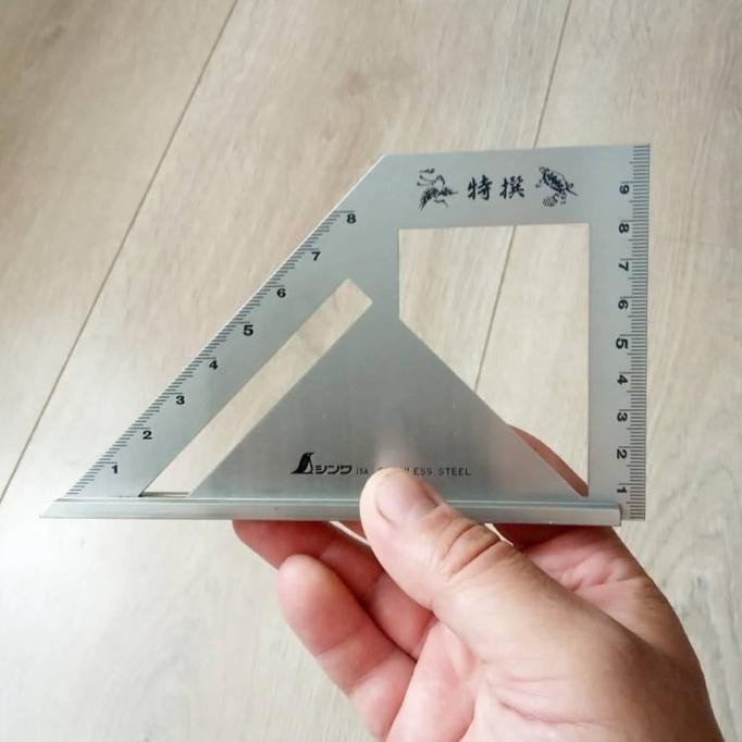 

Shinwa Mitre Square 163 X 15 X 5 / Shinwa 62081/ Mitre Square Shinwa