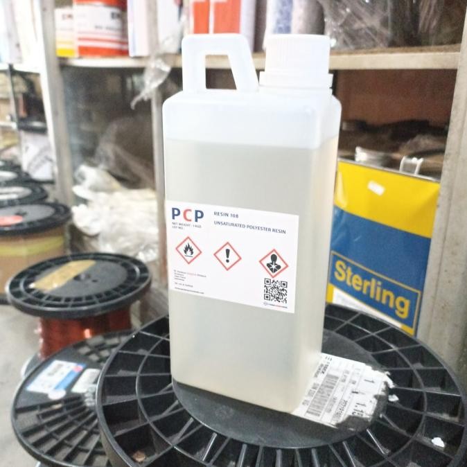 ~~~] Epoxy Resin bening lem fiber 1 kg