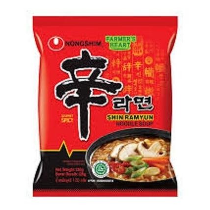 

Nongshim Shin Ramyun Noodle Soup Halal Mui /Box 120Gr @ 20Pcs