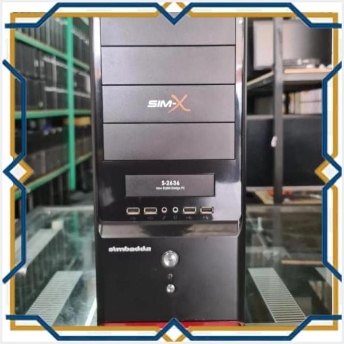 [sin] pc rakitan asus h81m e core i3-4130 ram 8 gb ssd128gb casssing simbadd