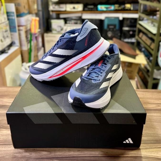 Sepatu Lari Adidas Adizero Sl2 - Biru ORIGINAL