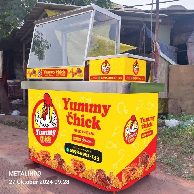Hotsnack Display Warmer Food Warmer Fried Chicken