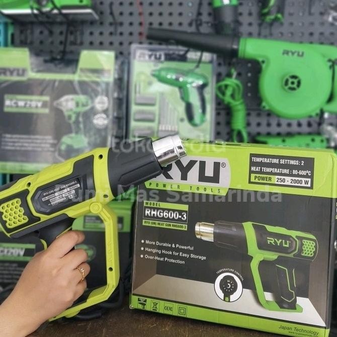 =====] RYU HEAT GUN RHG 600-3 / MESIN PEMANAS RYU RHG600-3