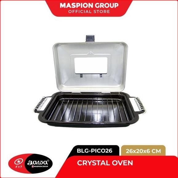 TERMURAH - Panggangan Oven Crystal Maspion 20 x 26 Panggang Ikan Crystal Maspion