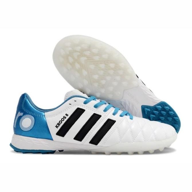 Sepatu Futsal Adidas Adipure 11PRO II White Solar Blue Black TF TURF
