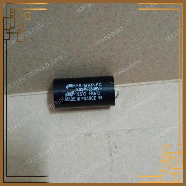 [MRD] 6735 kapasitor nonpolar non polar solen solund solun 0.33uf 630v