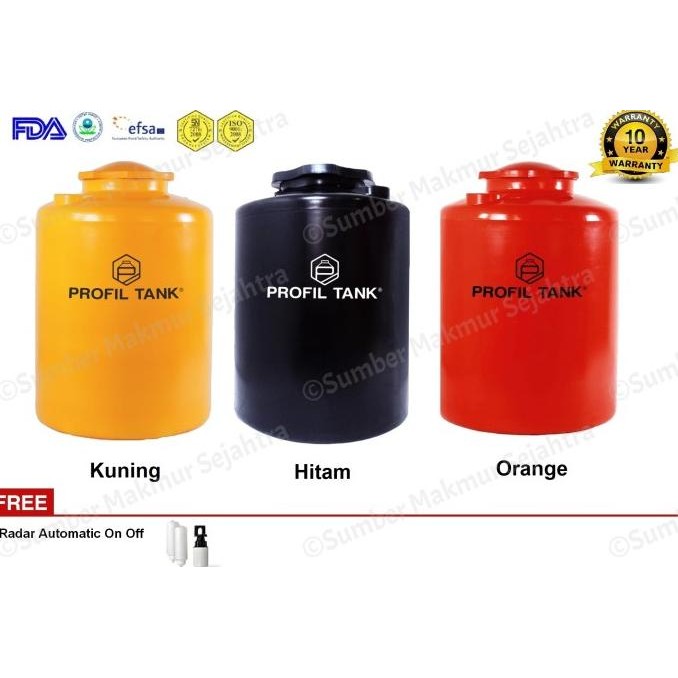 Spesial Tangki Toren Tandon Air Profil 1100 Liter - Tda 1100