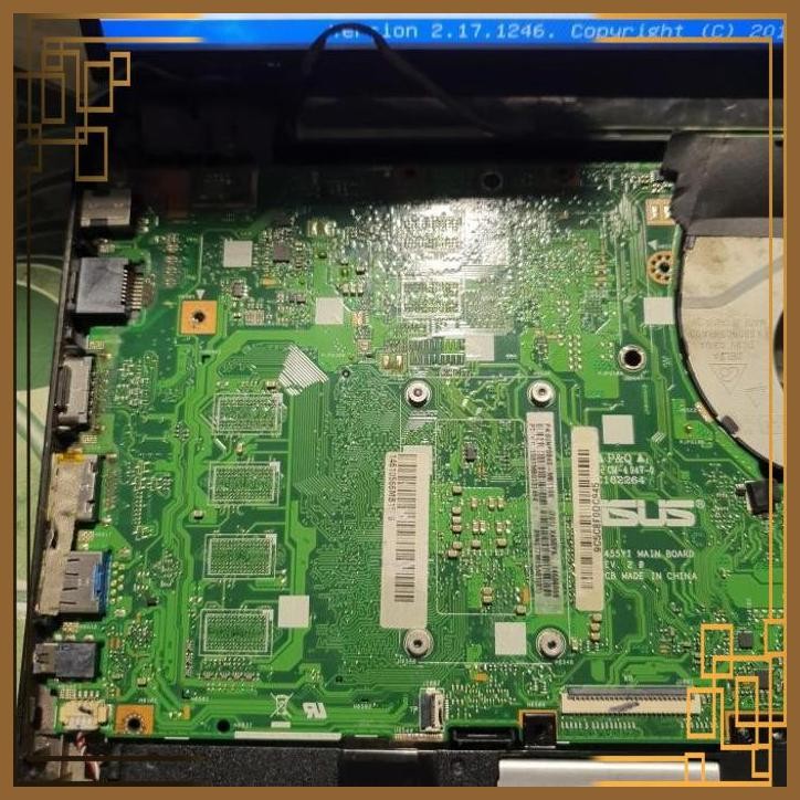 [SPT] MOTHERBOARD ASUS X454Y AMD E1-7010 APU WITH RADEON R2 GRAPHICS RAM 2