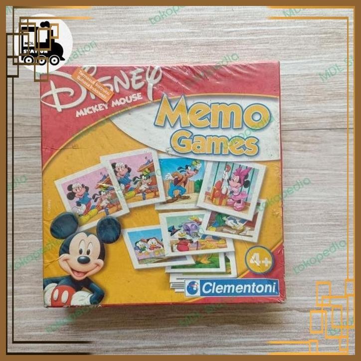 

[MDL] CLEMENTONI MEMO GAME - DISNEY MICKEY MOUSE (MEMORY GAME)