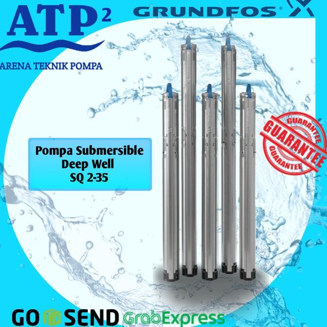 Pompa Air Grundfos - Submersible Deep well SQ 2-55