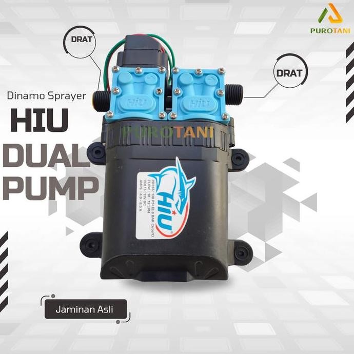 Dinamo Sprayer Dual Pump Hiu Drat- Drat New Stok