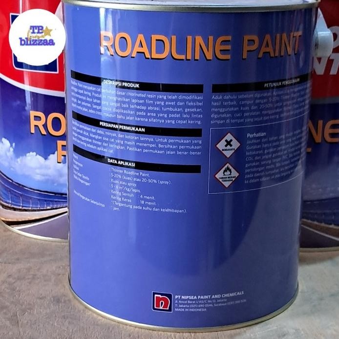 Roadline Paint 5kg Nippon Paint Cat Roadline 5kg Nippon Paint Cat Marka Jalan Cat Jalan Nippon Paint