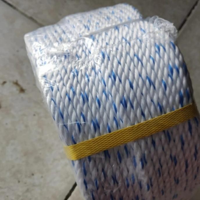 

Tali Tambang Pp Monofilament 10Mm Harga Per Roll Panjang 220M New Stok