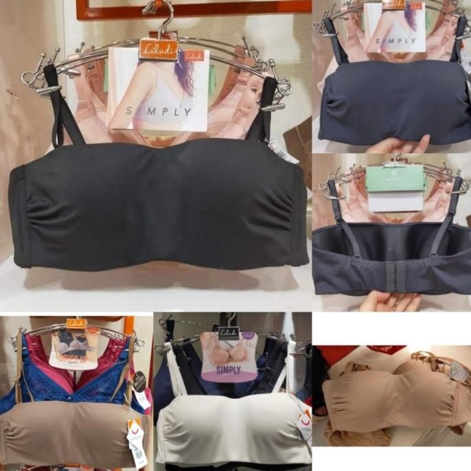 Hot Promo, Sale Original Luludi By Wacoal Bra Kawat Polos Model Kemben
