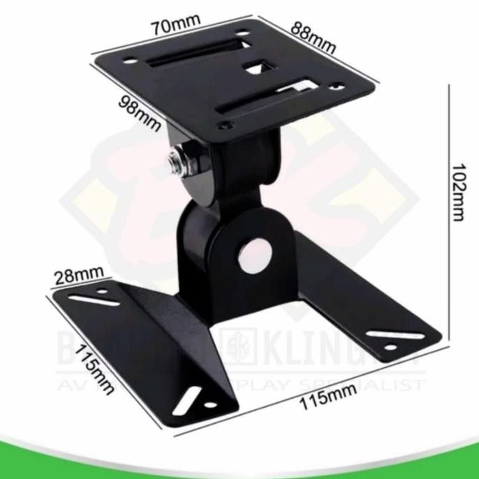 Produk Bracket Tv Monitor Dinding 10-27 inch Briket Monitor Quality