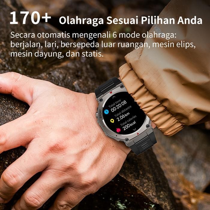 Produk BaruCitijungle Smartwatch Gps2: B78, Layar Amoled Hd, Gps Terpasang, Tahan Air Hingga 50 Mete
