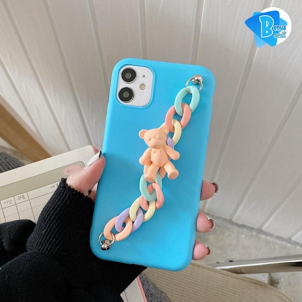 Xct-2328 Case Softcase Candy Gelang Rantai Oppo A31 A8 A92 A52 A53 A33 2020 Bc1460