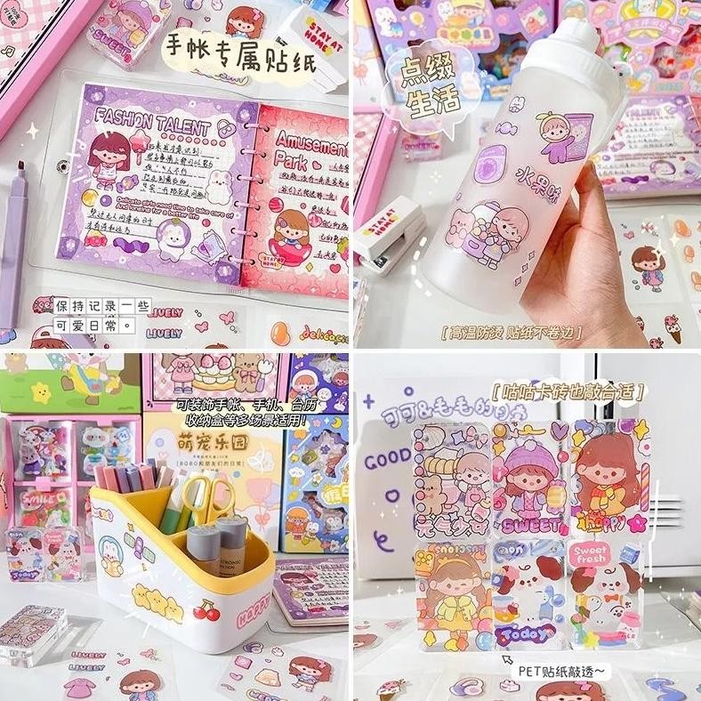 

GTU-712 Stiker 2D Motif Momo Kartun Korea Lucu Anti Air Waterproof Stiker 100 lembar Stiker TeaTime Teatime Stiker 2D isi 100 Stiker Lucu Asthetic B9 Viral