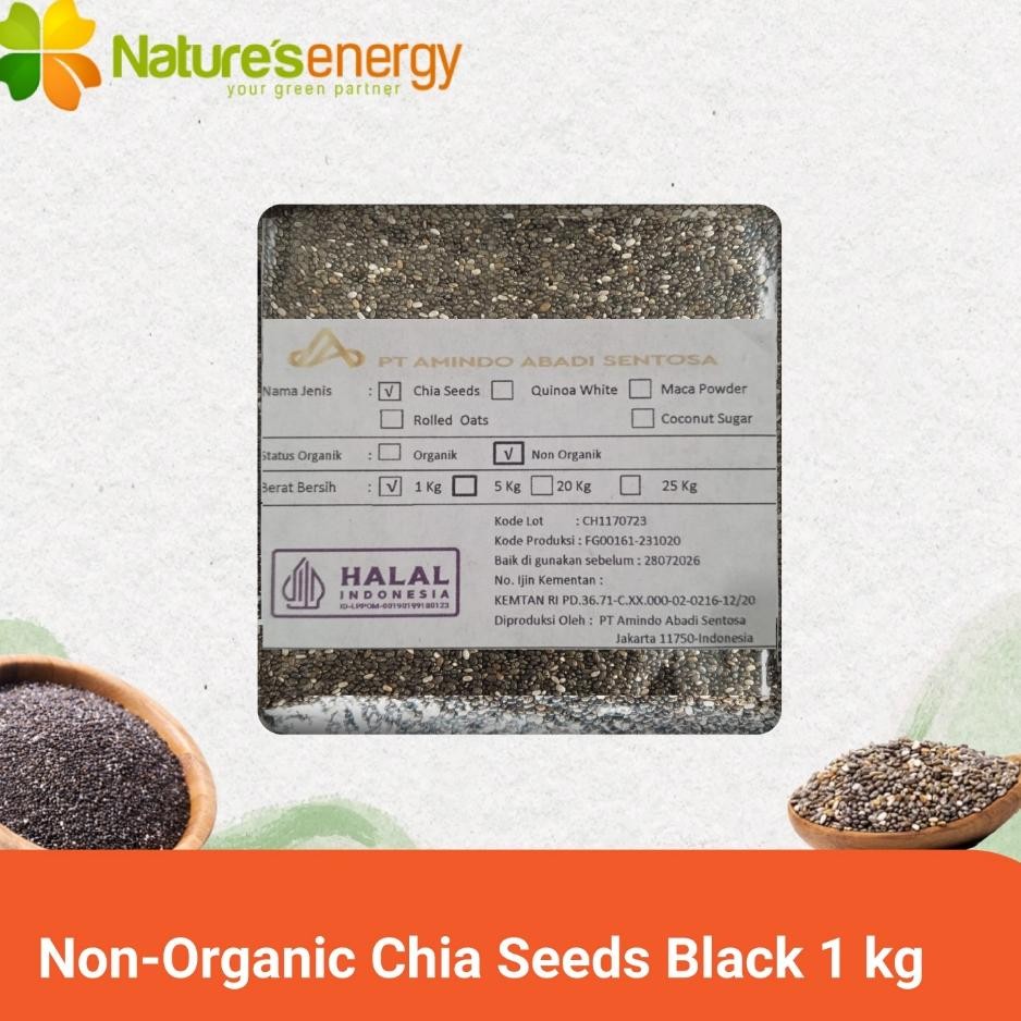 

Non Organic Chia Eed Bla 1G