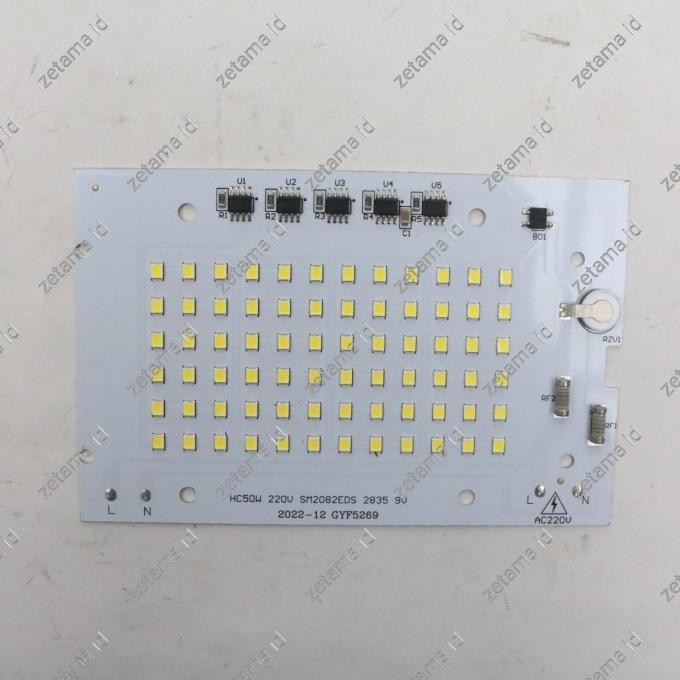 Modul LED Lampu Sorot Pcb Board Mesin Lampu Sorot Refill 220V AC murah
