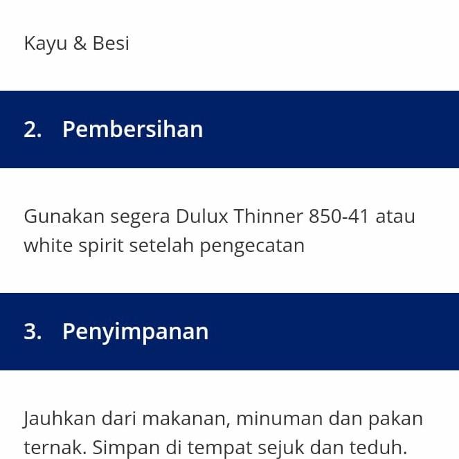 Spesial Cat Kayu Dan Besi Dulux V-Gloss 40698 Pewter Grey 1Kg