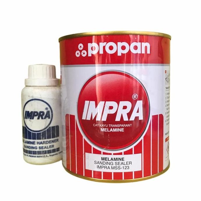 Diskon Cat Finishing Kayu Propan Impra Melamin Sanding Sealer Mss-123 @ 1 Liter Set