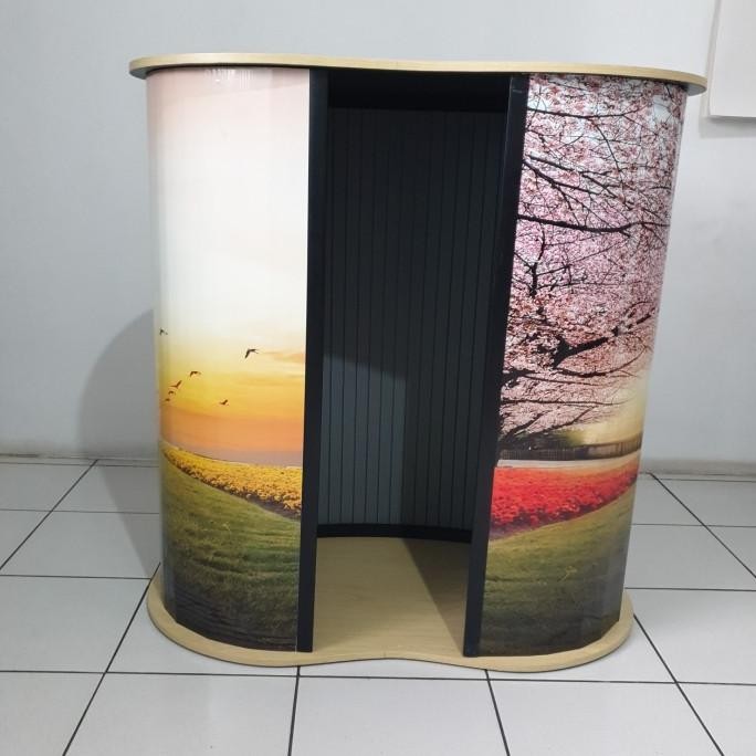 

Poly Counter ( Dengan Cetakan ) / Event Desk ( Lengkung )