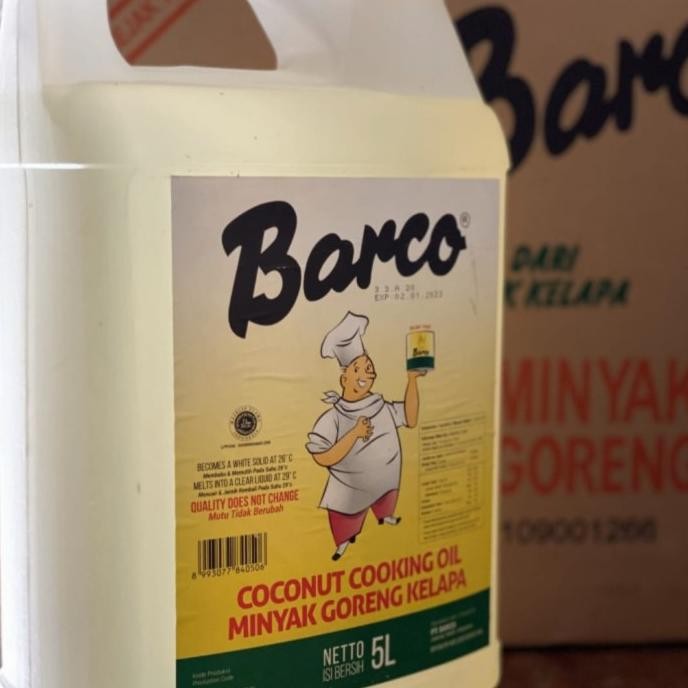 

Minyak goreng barco 5 liter jerigen ( Gojek & grab) murah