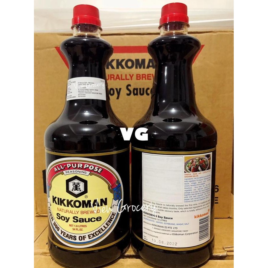 

Kikkoman Soy Sauce / Kikkoman Kecap Asin/ kikkoman shoyu 1,6L murah