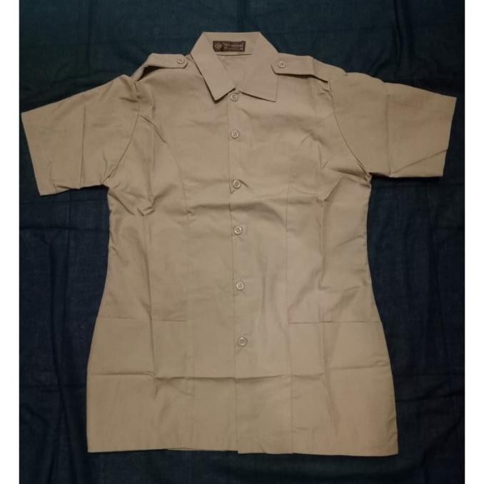 SERAGAM ATASAN / PRAMUKA PEMBINA WANITA / TANGAN PANJANG & PENDEK SMA