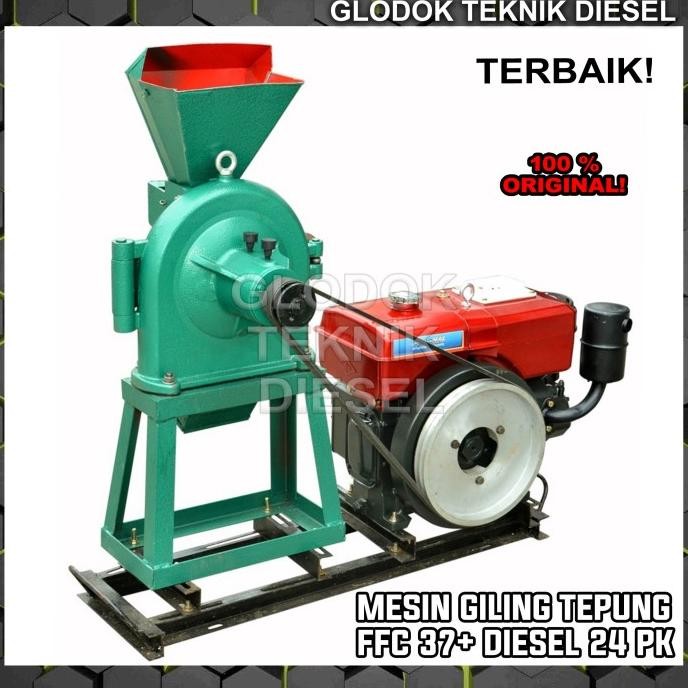 Mesin Giling Tepung FFC 37 Disk Mill Penggiling Penepung FFC37 Diskmil murah