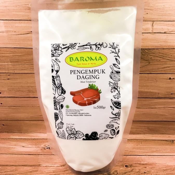 

Pengempuk Daging / Meat Tenderizer 500gr - Baroma Bumbu Rempah murah