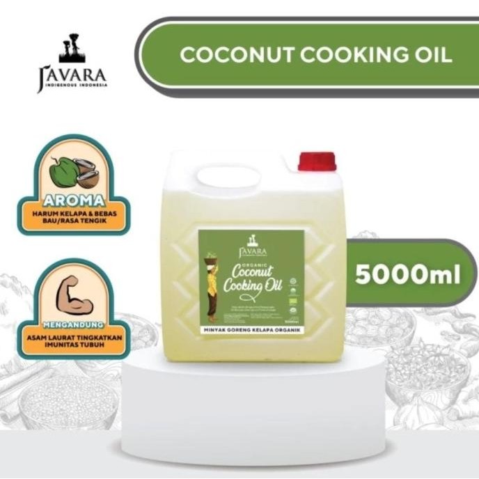 

Organic Coconut Cooking Oil/Minyak Kelapa Organik 5 liter | Javara murah