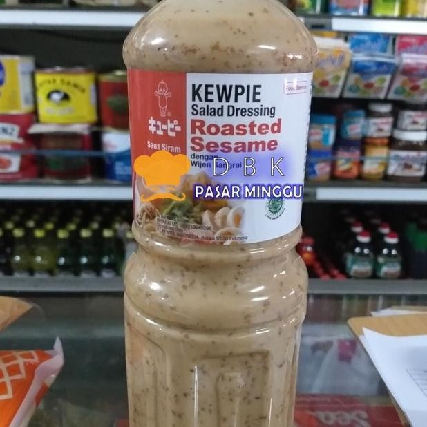 

kewpie roasted sesame salad dressing 1lt saus wijen bumbu salad murah