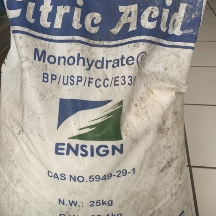 

Citric Acid Monohydrate - Asam Sitrat - Asam sitrun 25 kg KHUSUS INSTANT murah
