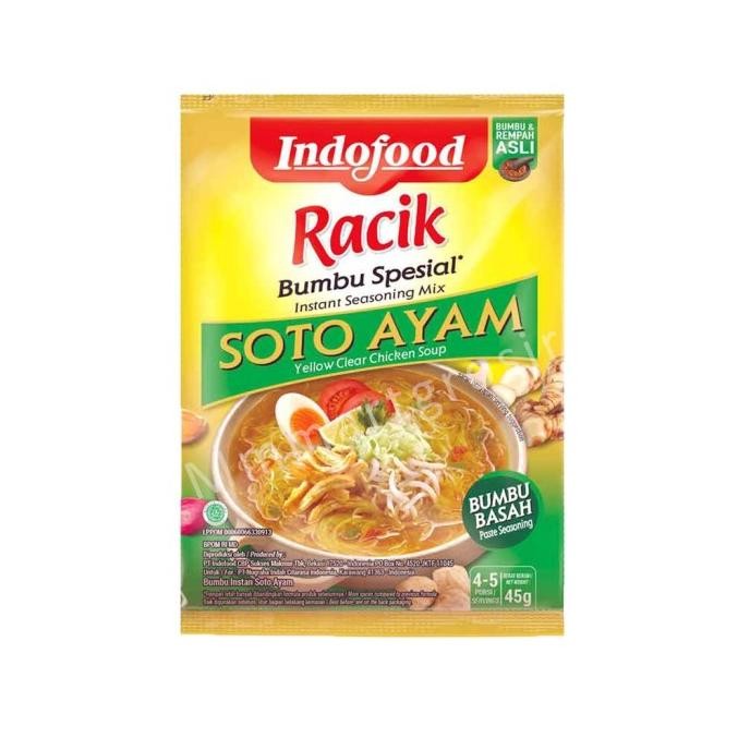 

Indofood Bumbu Soto Ayam [45gram /24 pcs /box ] murah