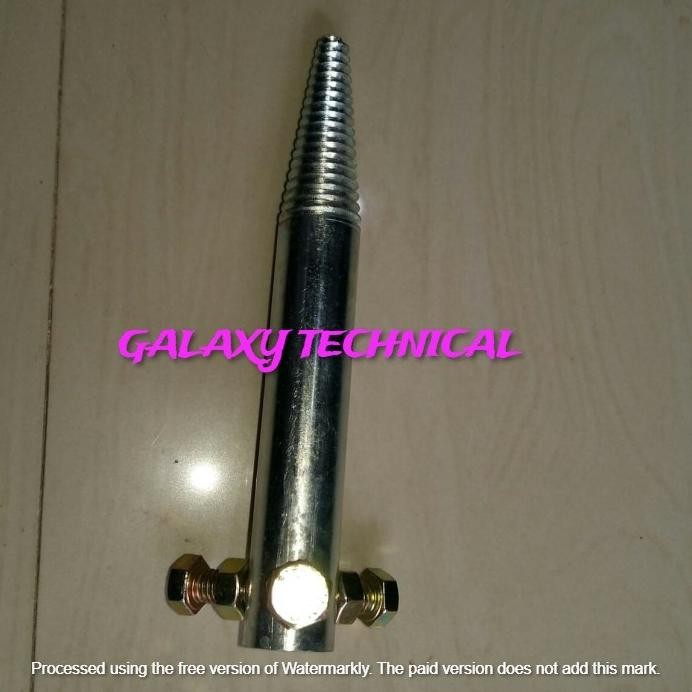 As sambung kerucut baut poles gerinda untuk dinamo/sanyo panjang 15 cm murah