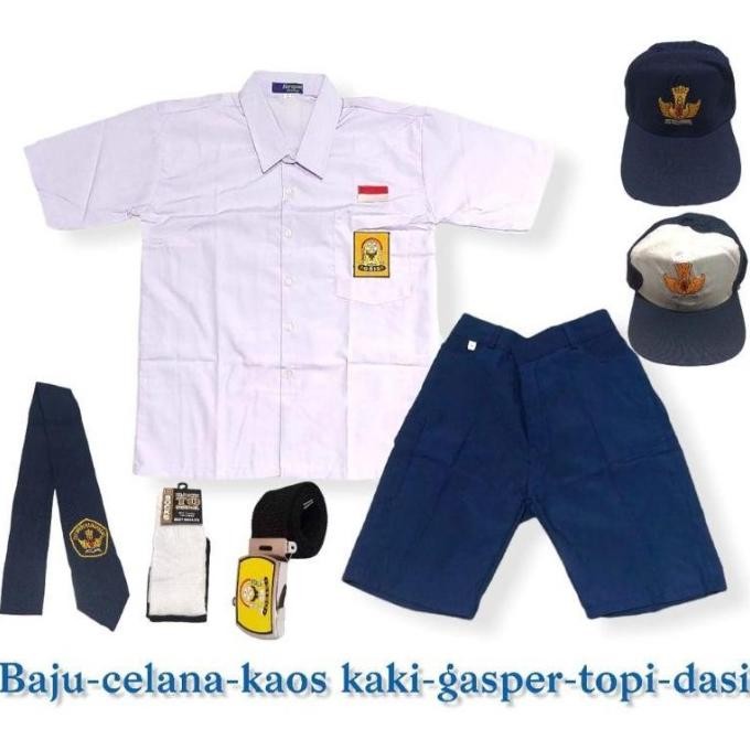 SETELAN SERAGAM SEKOLAH ANAK SMP PAKAIAN SEKOLAH LAKI LAKI DAN