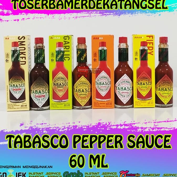 

TABASCO Pepper Sauce 60 ML Import Halal murah