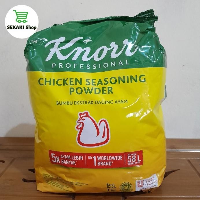 

KNORR Knor Chicken Seasoning Powder 1kg ( Bumbu Daging Ayam ) Refill murah