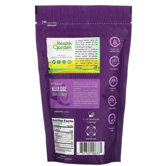 

Health Garden All Natural Allulose Sweetener 397 Gram USA murah