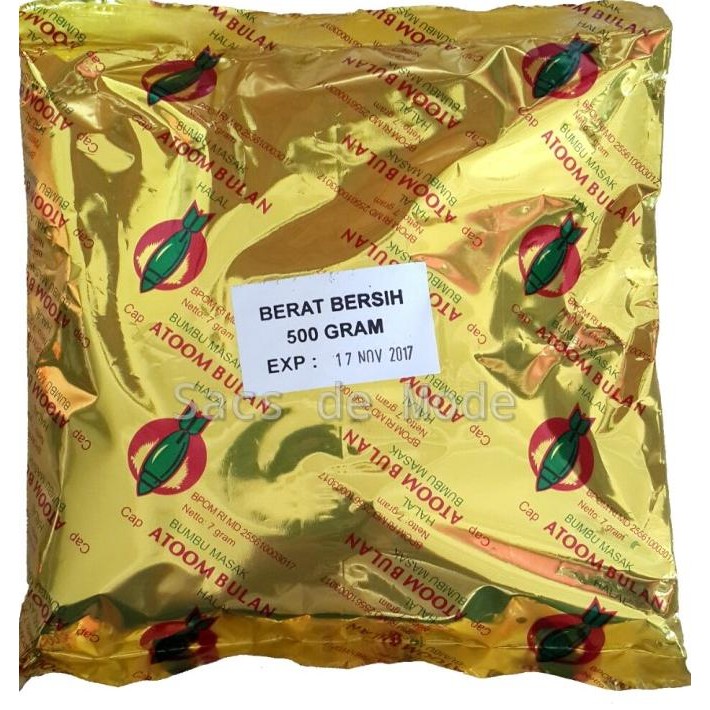 

Bumbu Masak Cap Atoom Bulan / Atom Bulan (500gr) murah