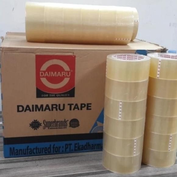 

lakban daimaru 2 inchi 90 yard slop isi 6 rol murah