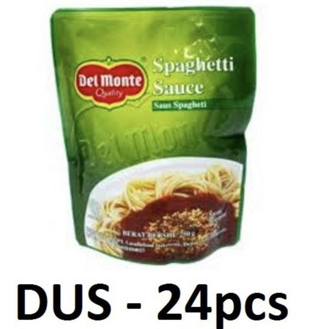 

Delmonte Spaghetti Sauce 250gr 1 Dus isi 24 pcs Saus Spageti Del Monte murah