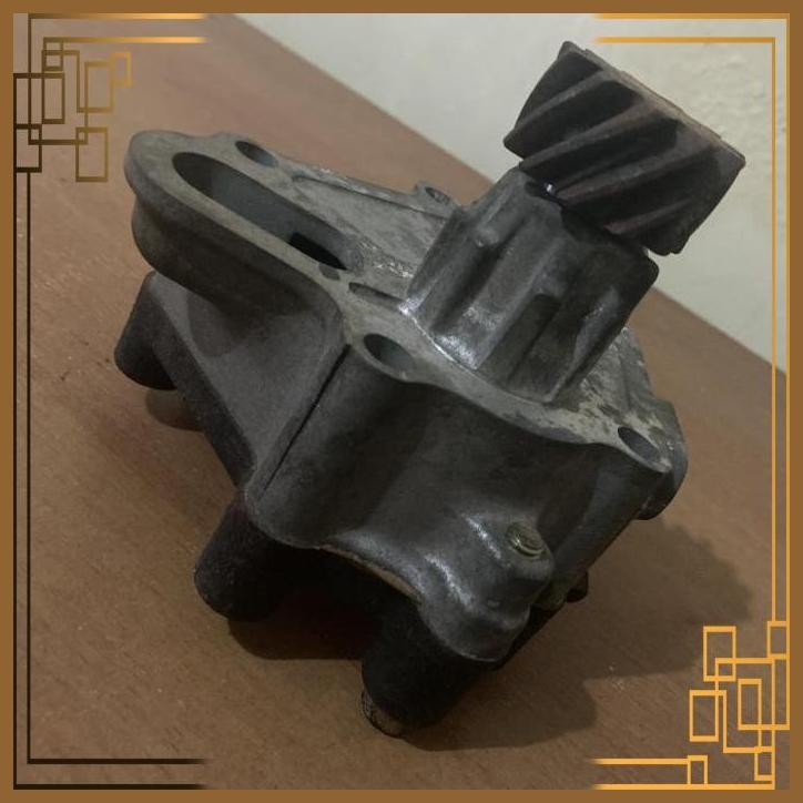 [PSY] OIL PUMP POMPA OLI TRUK FUSO TUA GAWIR T653 MITSUBISHI GENUINE JAPAN