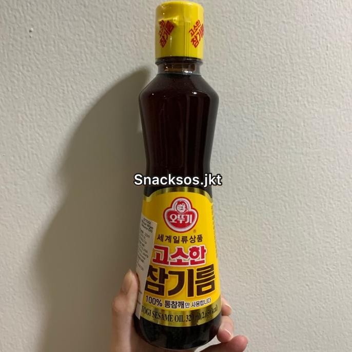 

OTTOGI MINYAK WIJEN KOREA / SESAME OIL KOREA 320ML murah